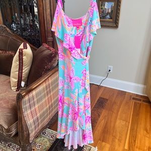 Lilly Pulitzer Fontaine Wrap Dress